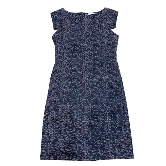 MM Lafleur Dresses & Skirts - MM.Lafleur Textured Knee Length High Neck Cap Sleeve Professional Dress Size 6